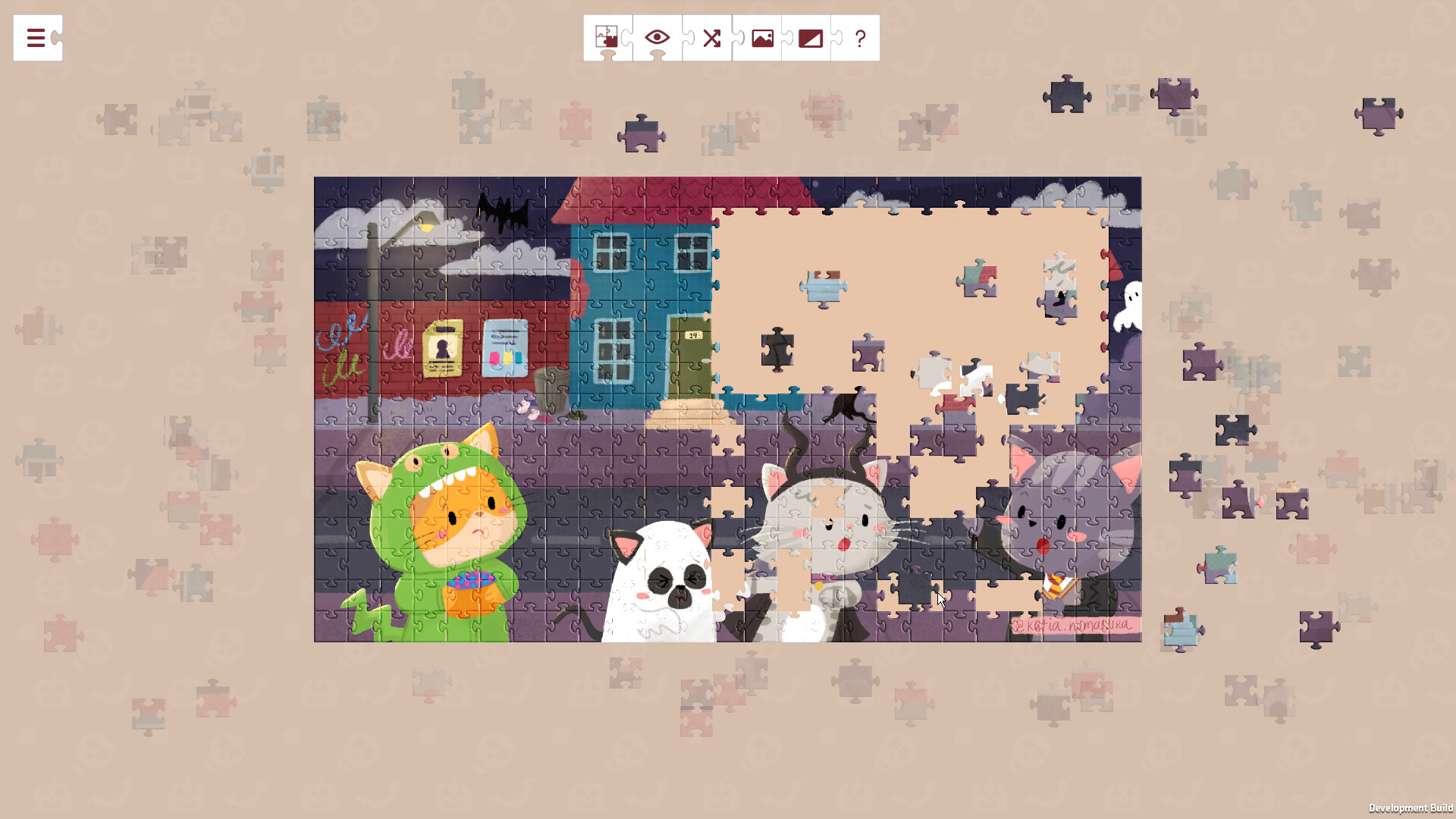 Buddy and Friends on Halloween