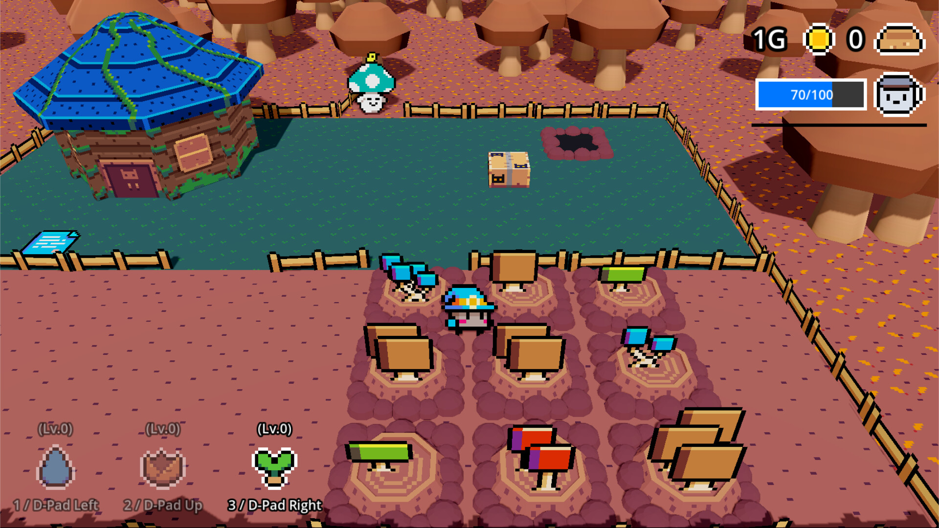 The Smol Mushroomancer