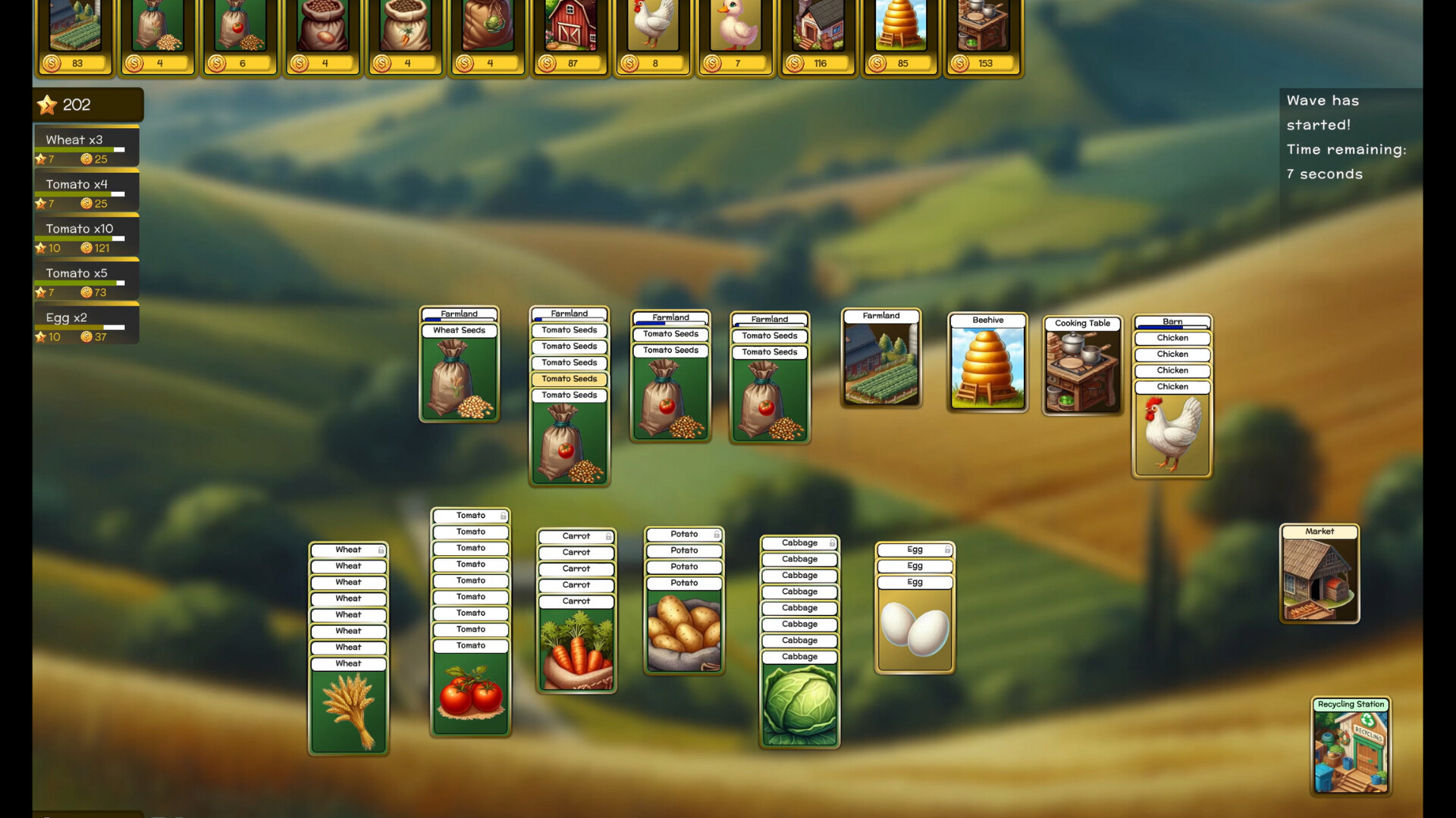 Relaxing Farm: Merge Tales