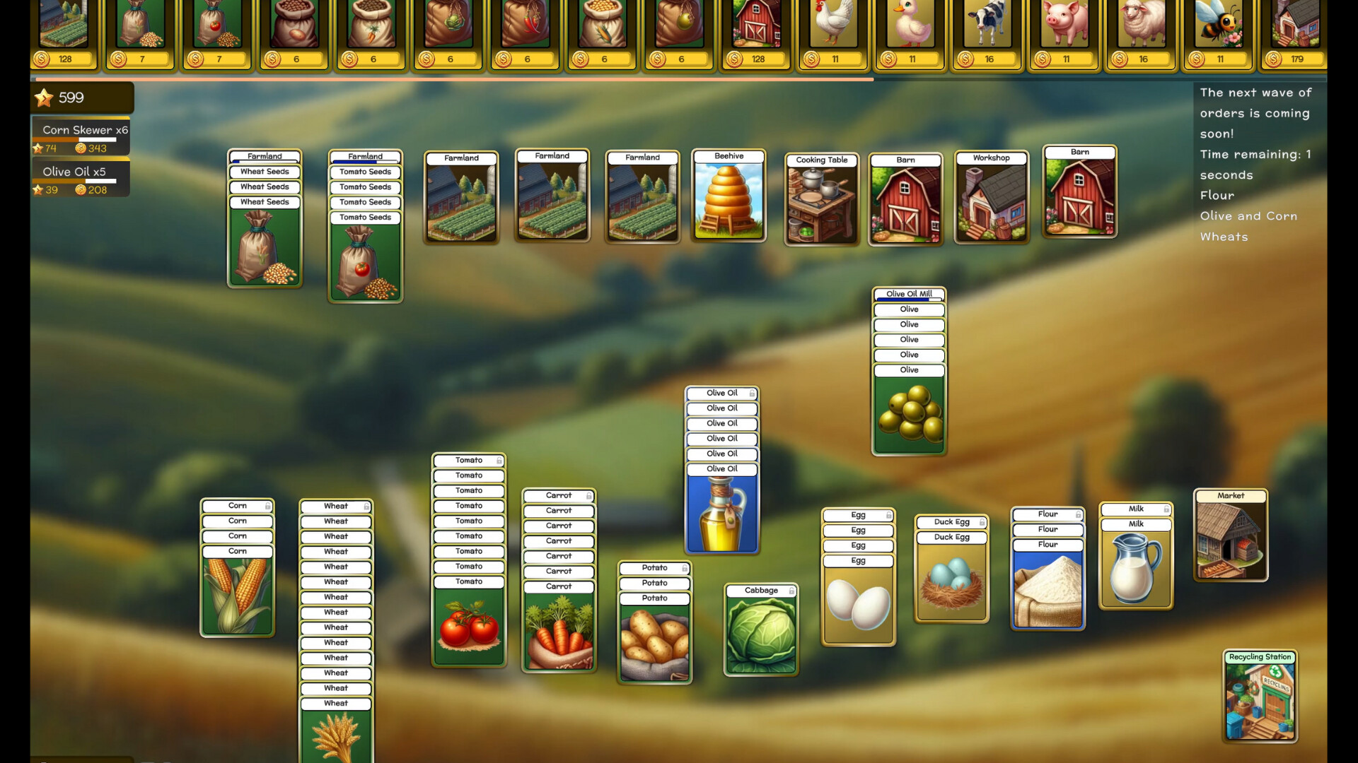 Relaxing Farm: Merge Tales