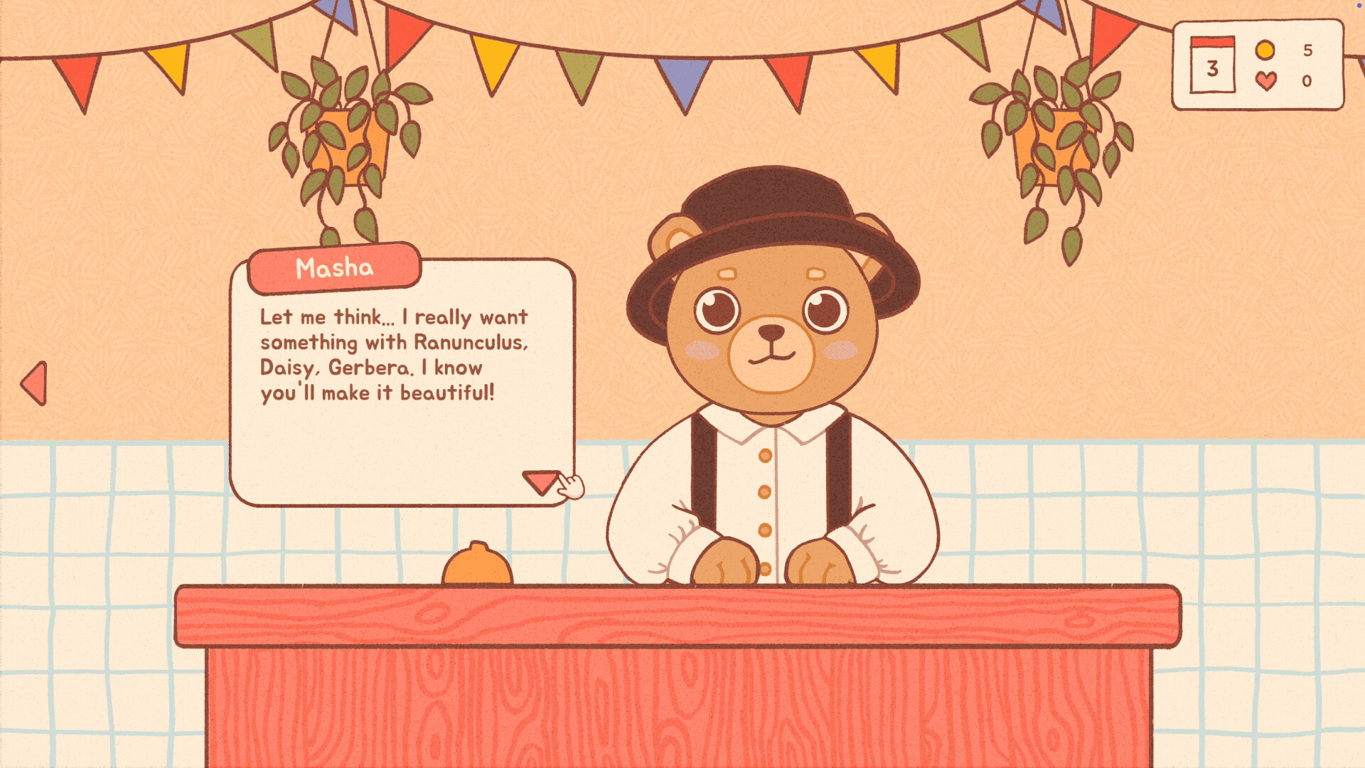 Flowers and Favours: Florist Simulator