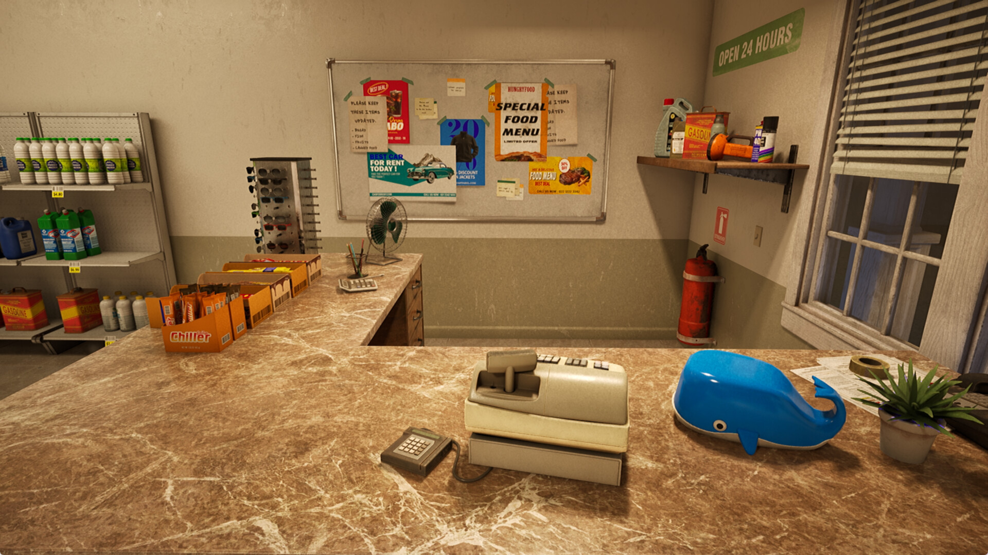 Before Exit: Gas Station