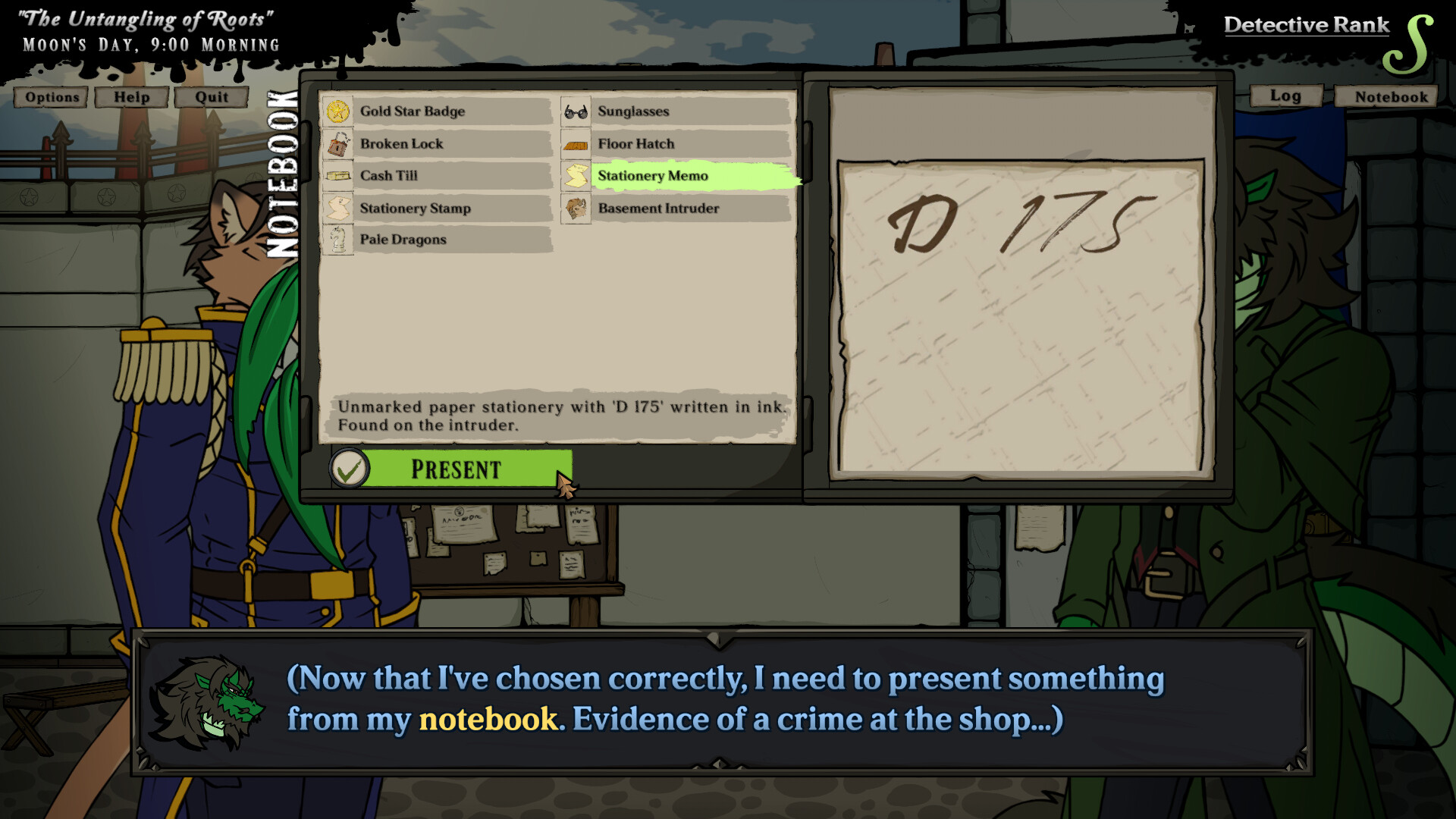 Dragon Detective: A Friend From the Shadows