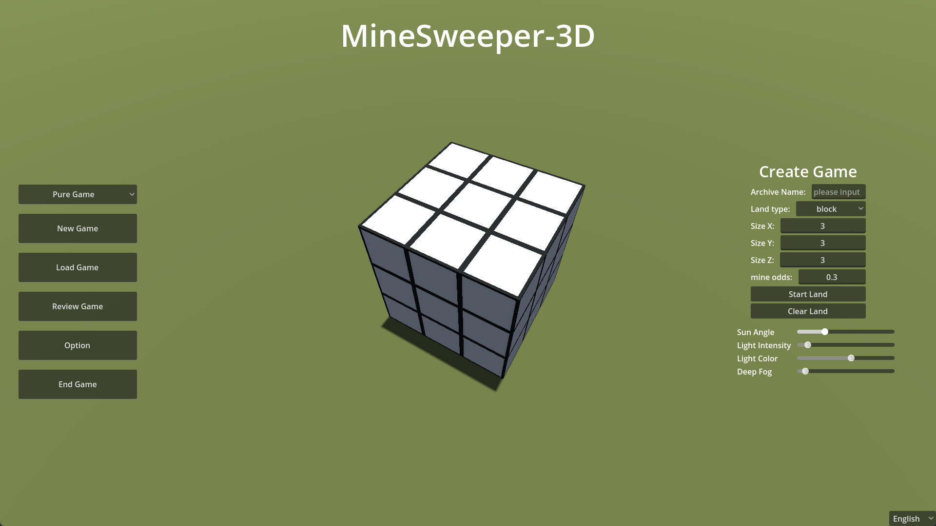 Minesweeper 3d