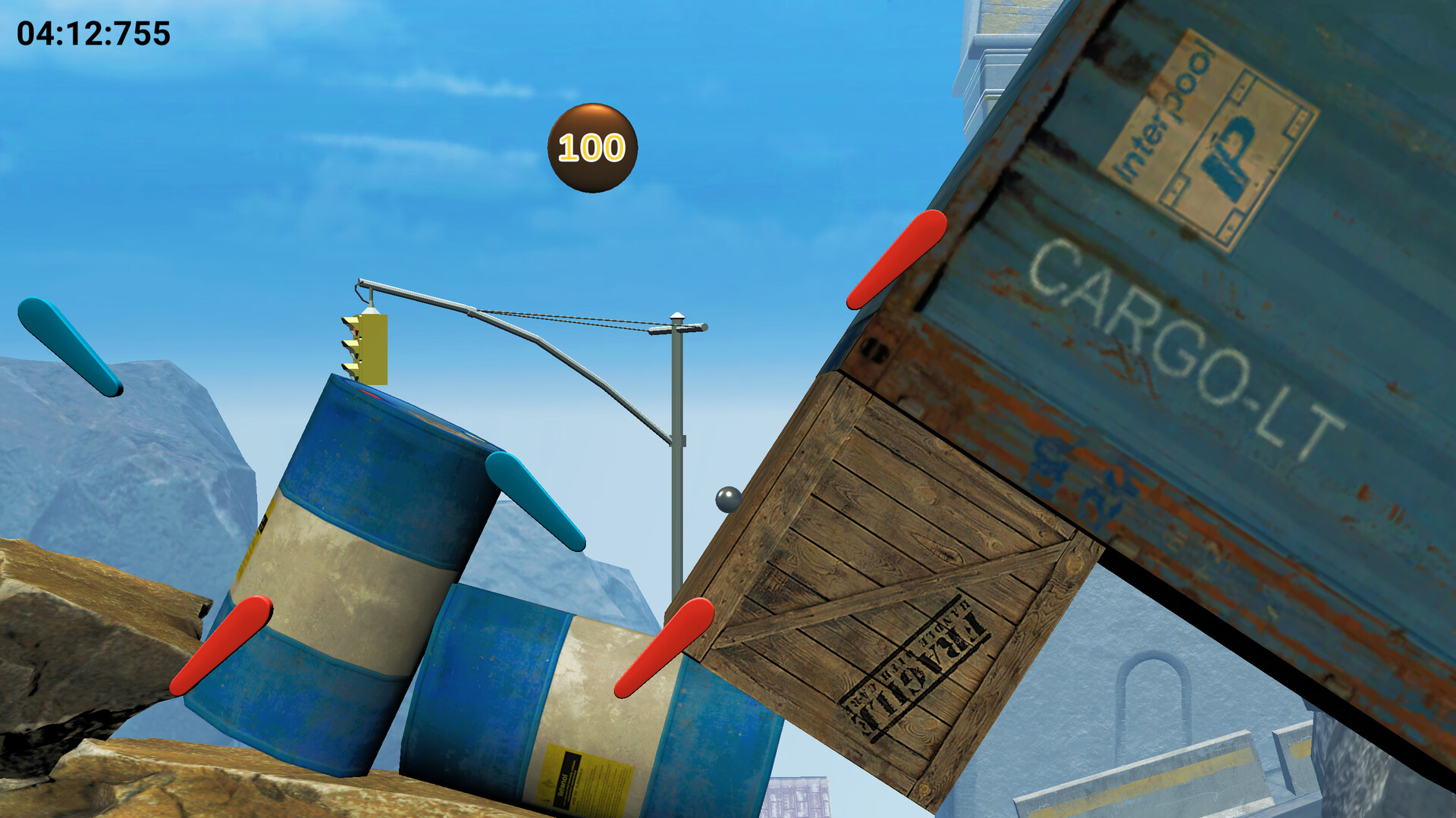 A Regular Pinball Game