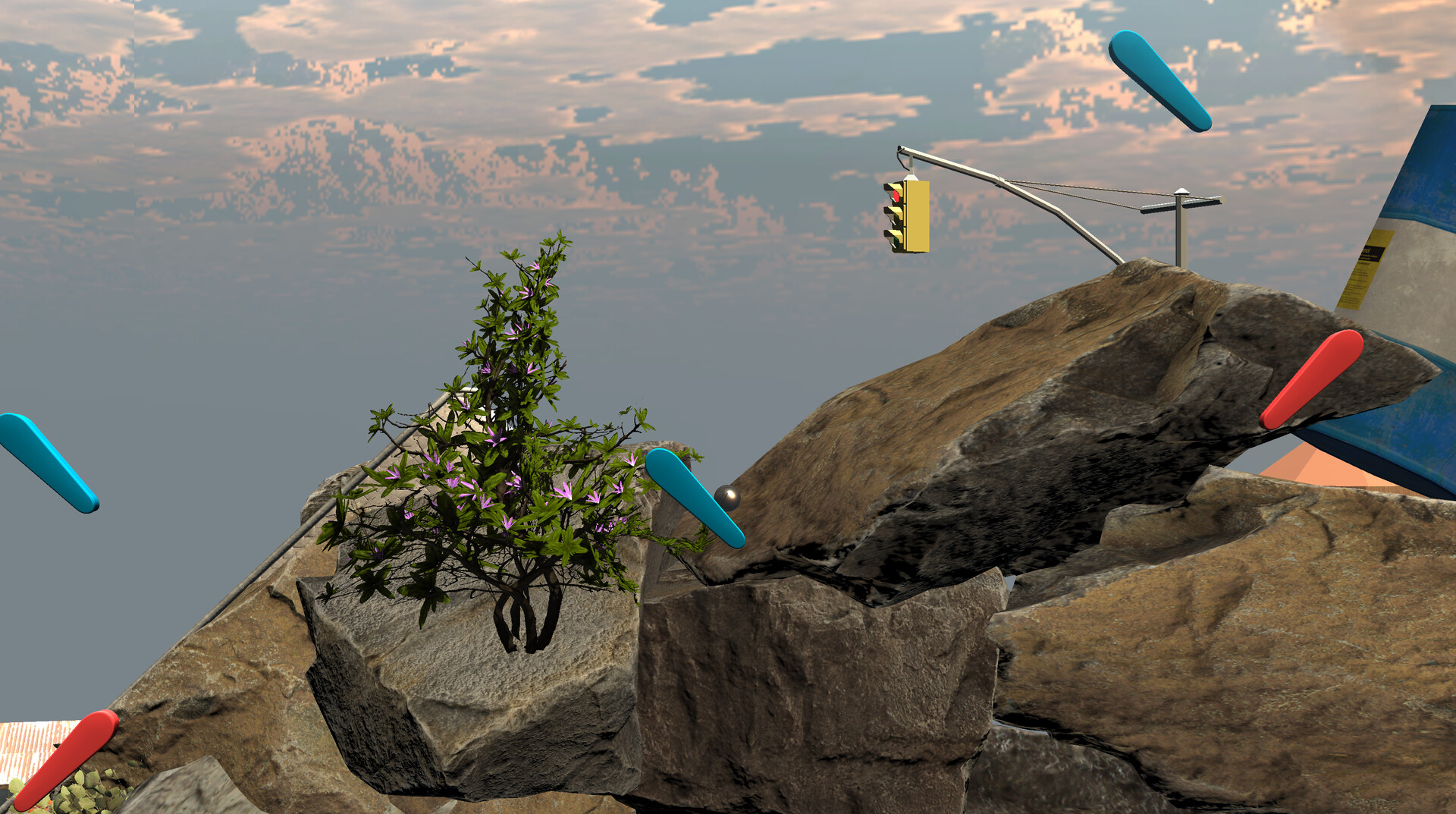 A Regular Pinball Game