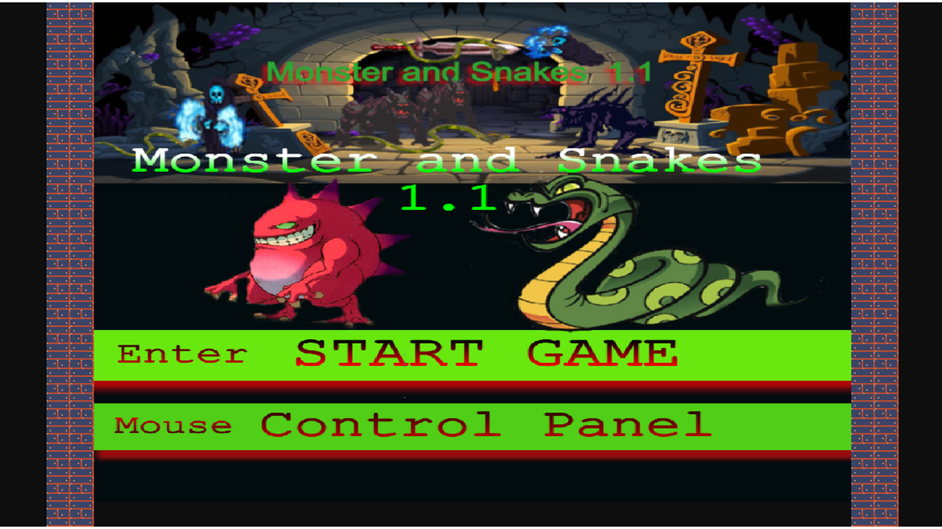 Monster and Snakes 1.1