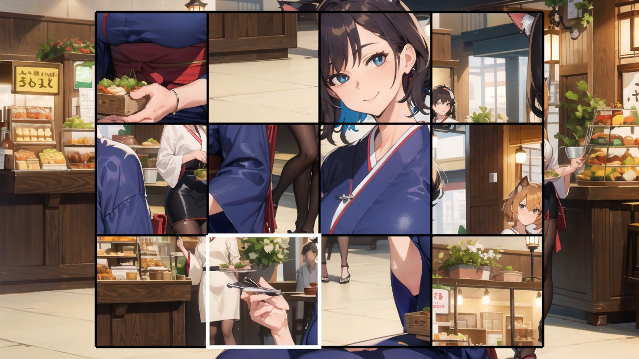 Anime Girls: Naughty Neko