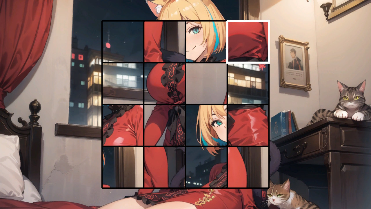 Anime Girls: Naughty Neko