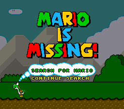 Mario Is Missing!