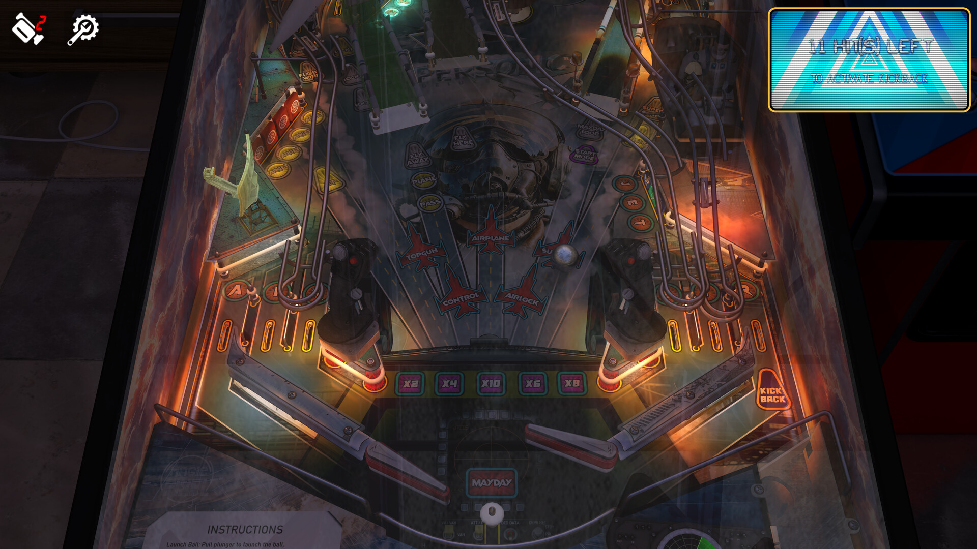 Zaccaria Pinball: Supersonic Deluxe Pinball Table