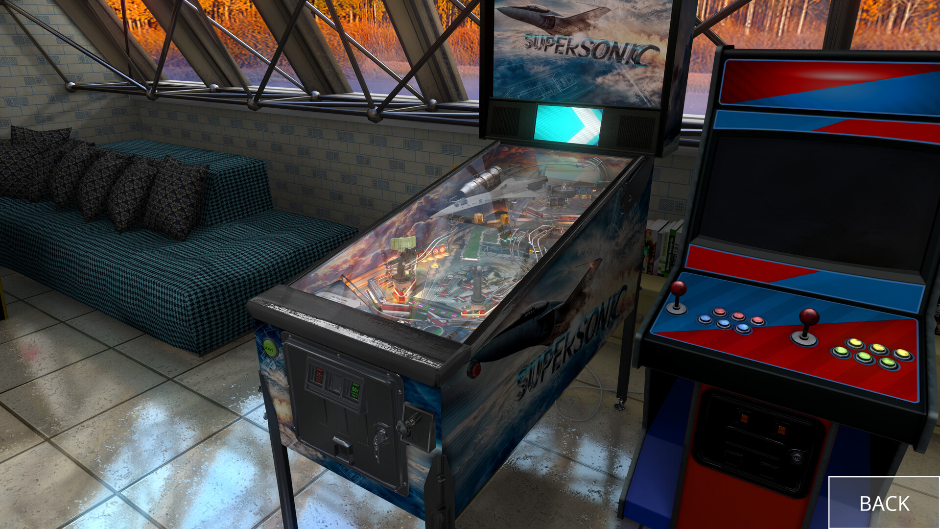 Zaccaria Pinball: Supersonic Deluxe Pinball Table