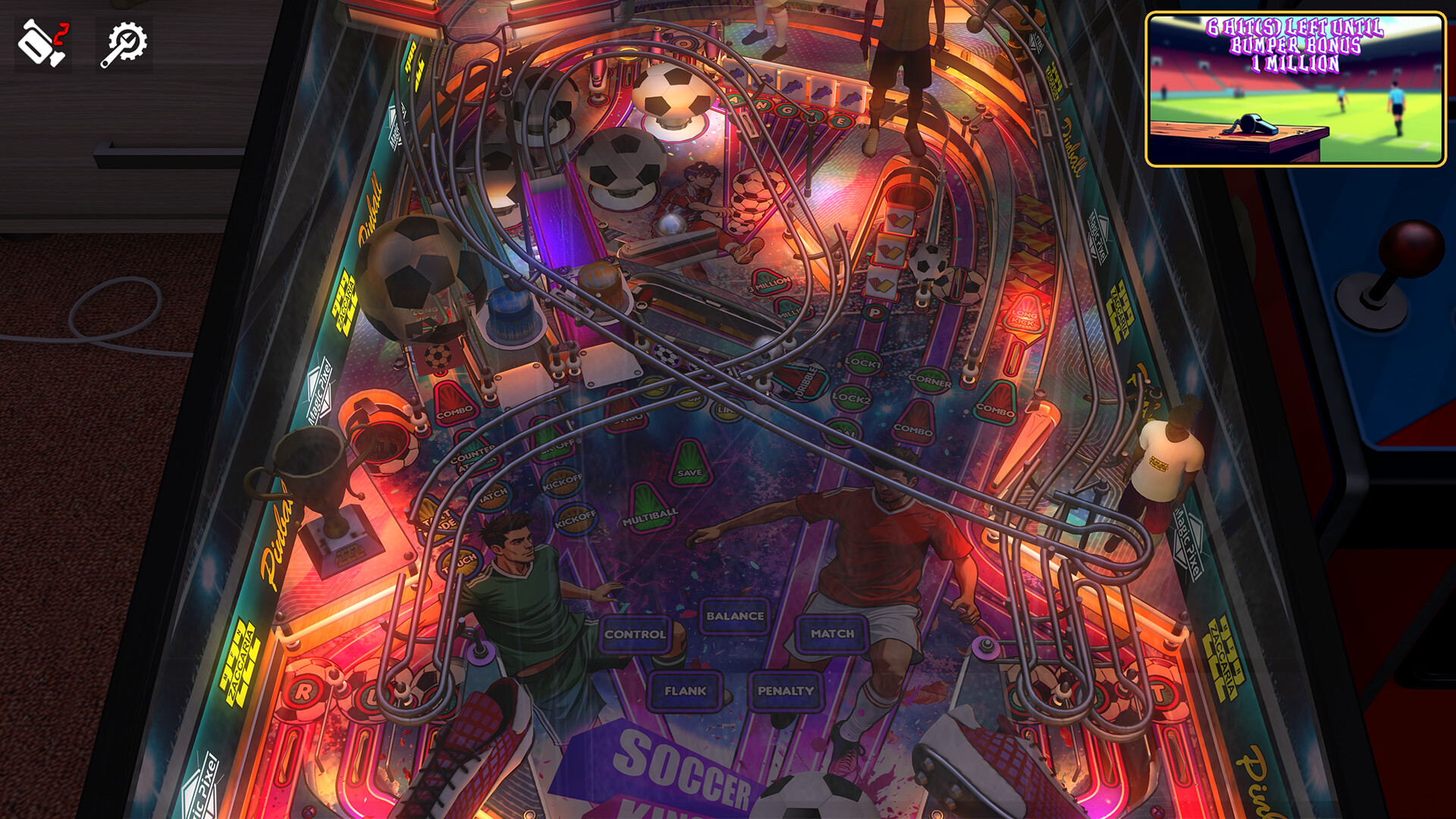 Zaccaria Pinball: Soccer Kings Deluxe Pinball Table