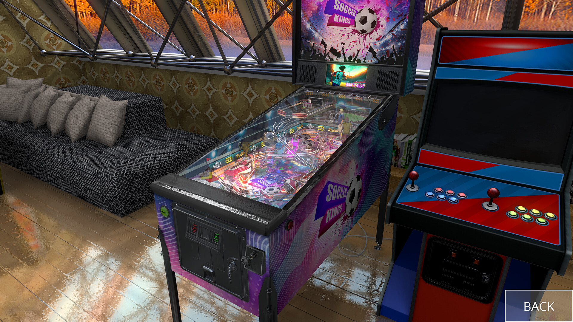 Zaccaria Pinball: Soccer Kings Deluxe Pinball Table