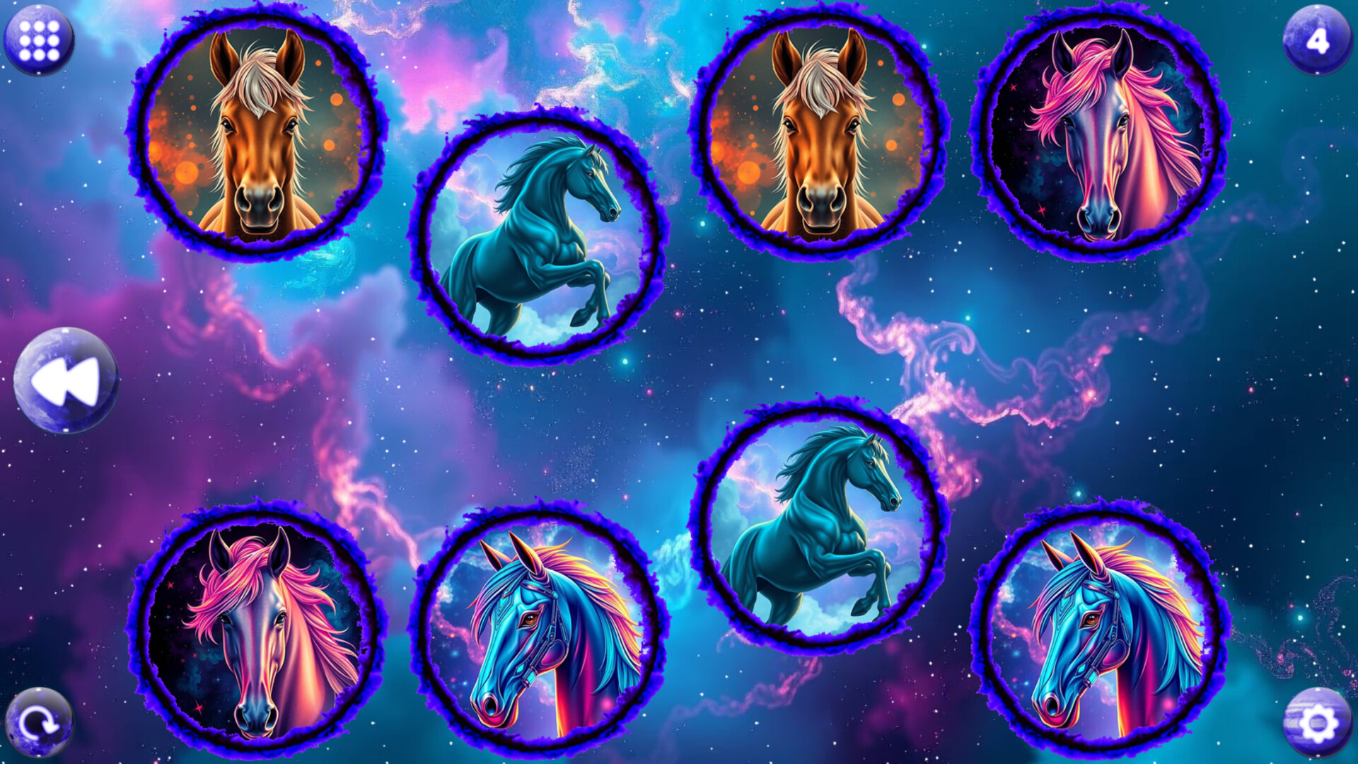 Space Memory: Horses