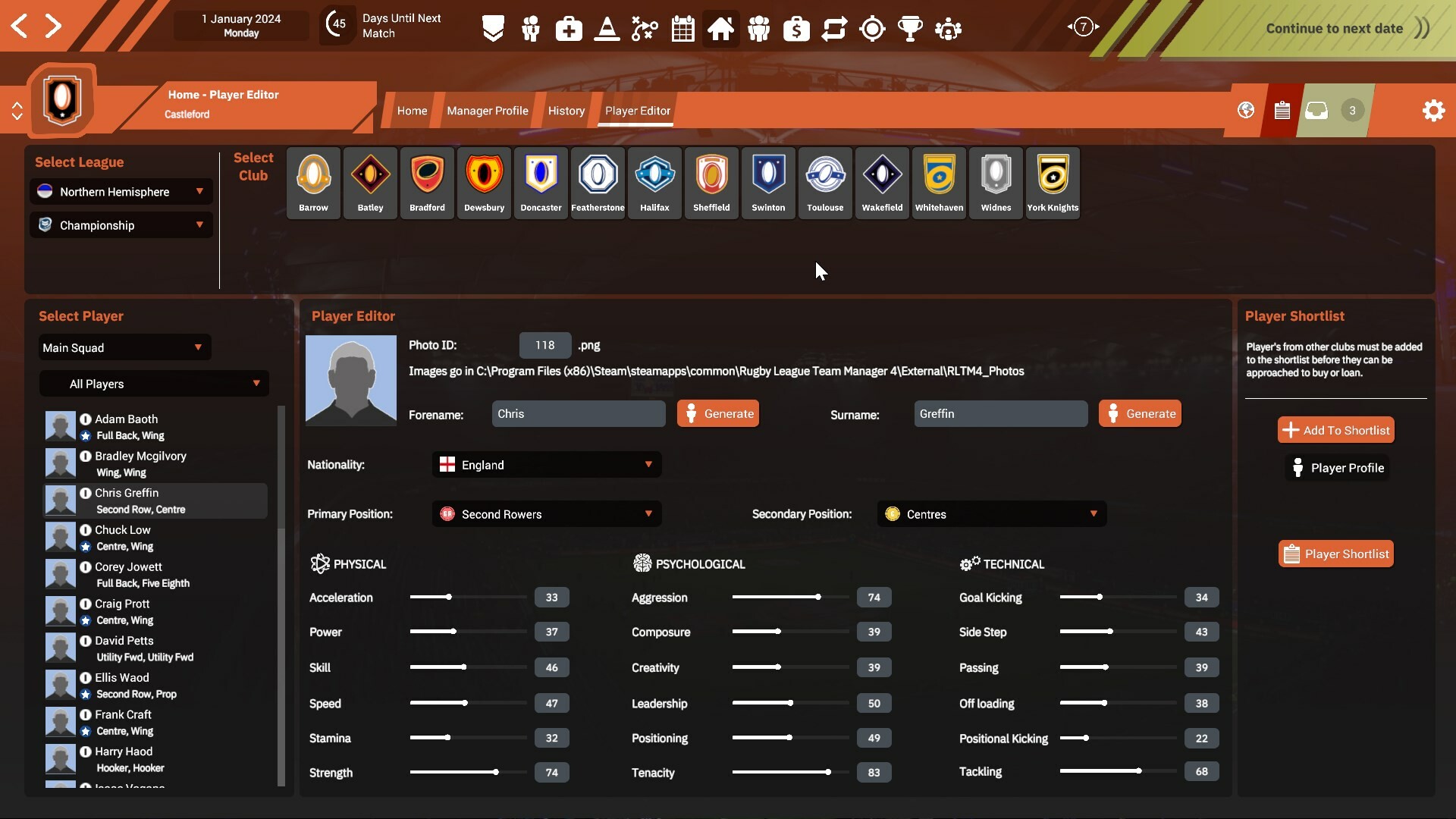 Rugby League Team Manager 4