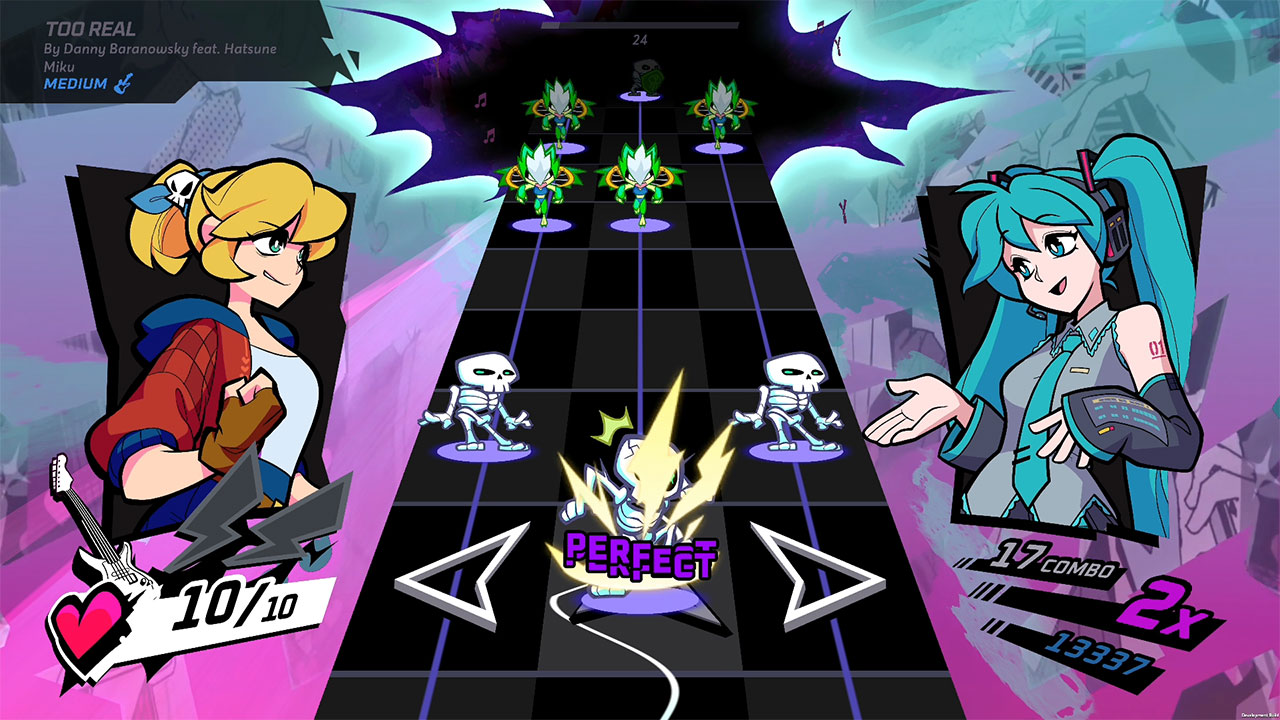 Rift of the NecroDancer: Hatsune Miku – “Too Real”