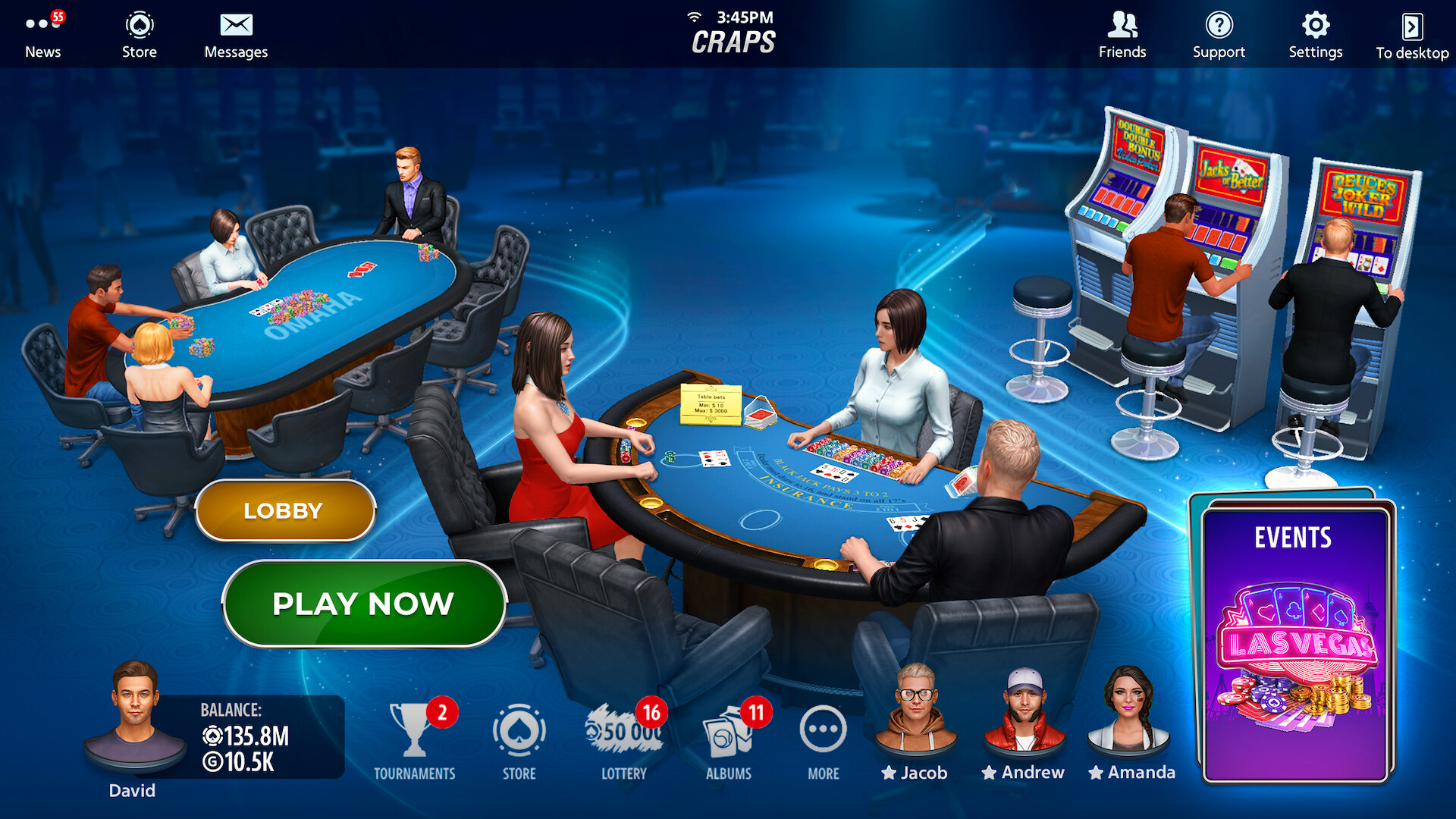 Vegas Craps by Pokerist