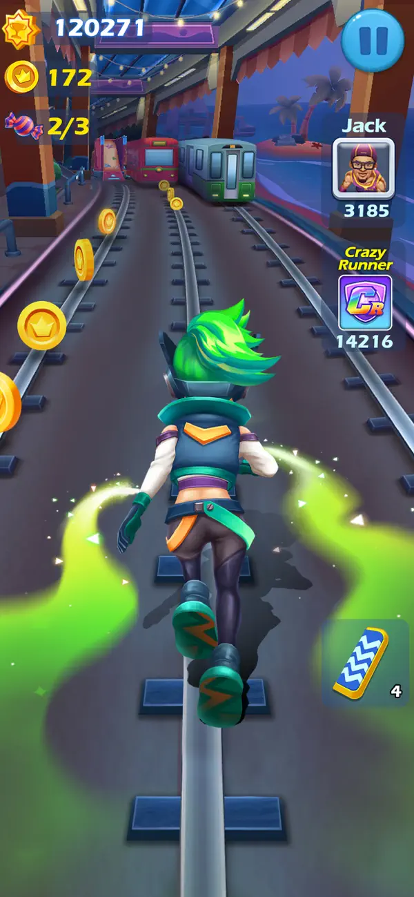 Subway Princess Runner
