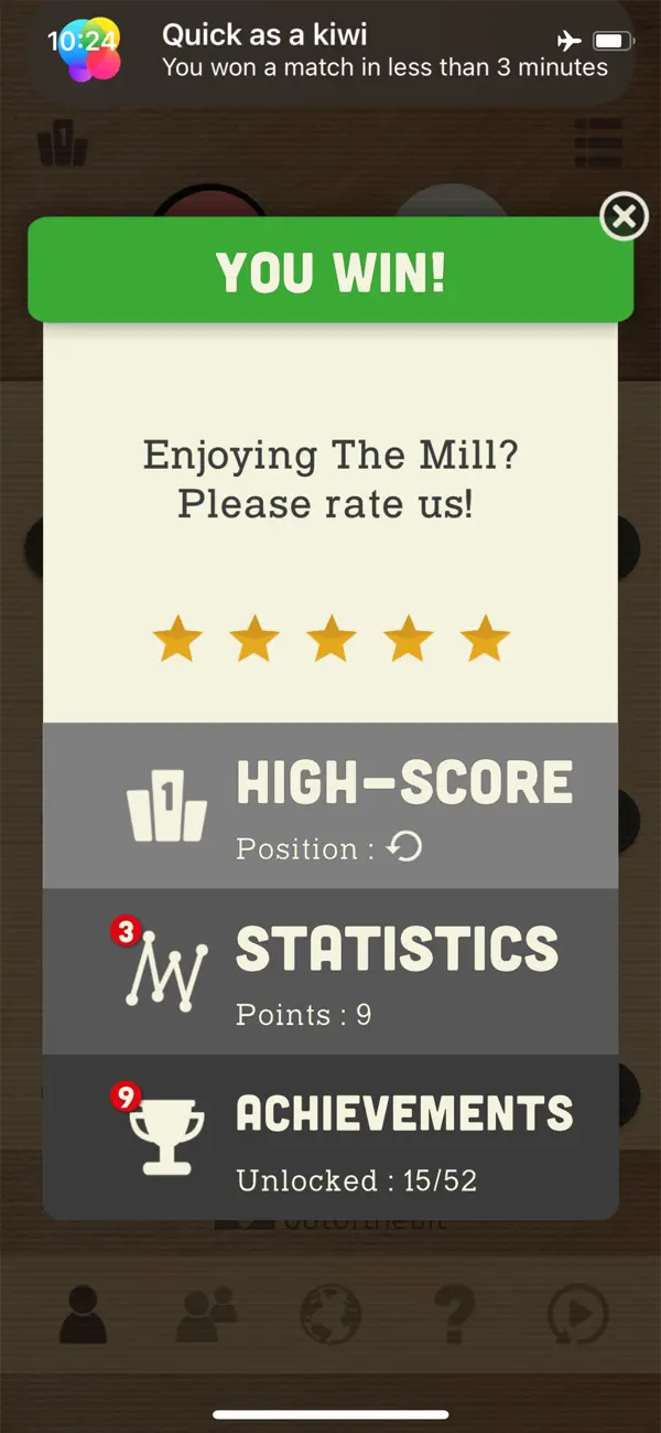 The Mill: Nine Men’s Morris