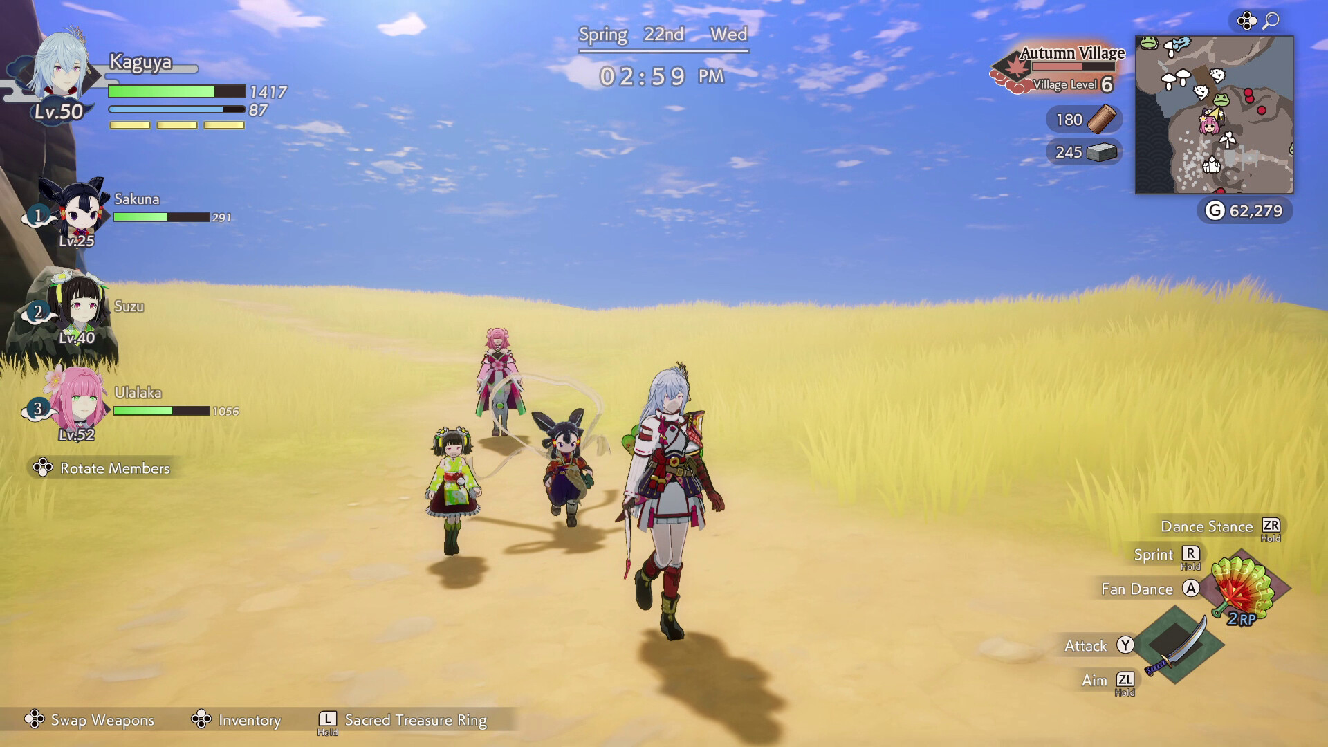 Rune Factory: Guardians of Azuma – Sakuna DLC