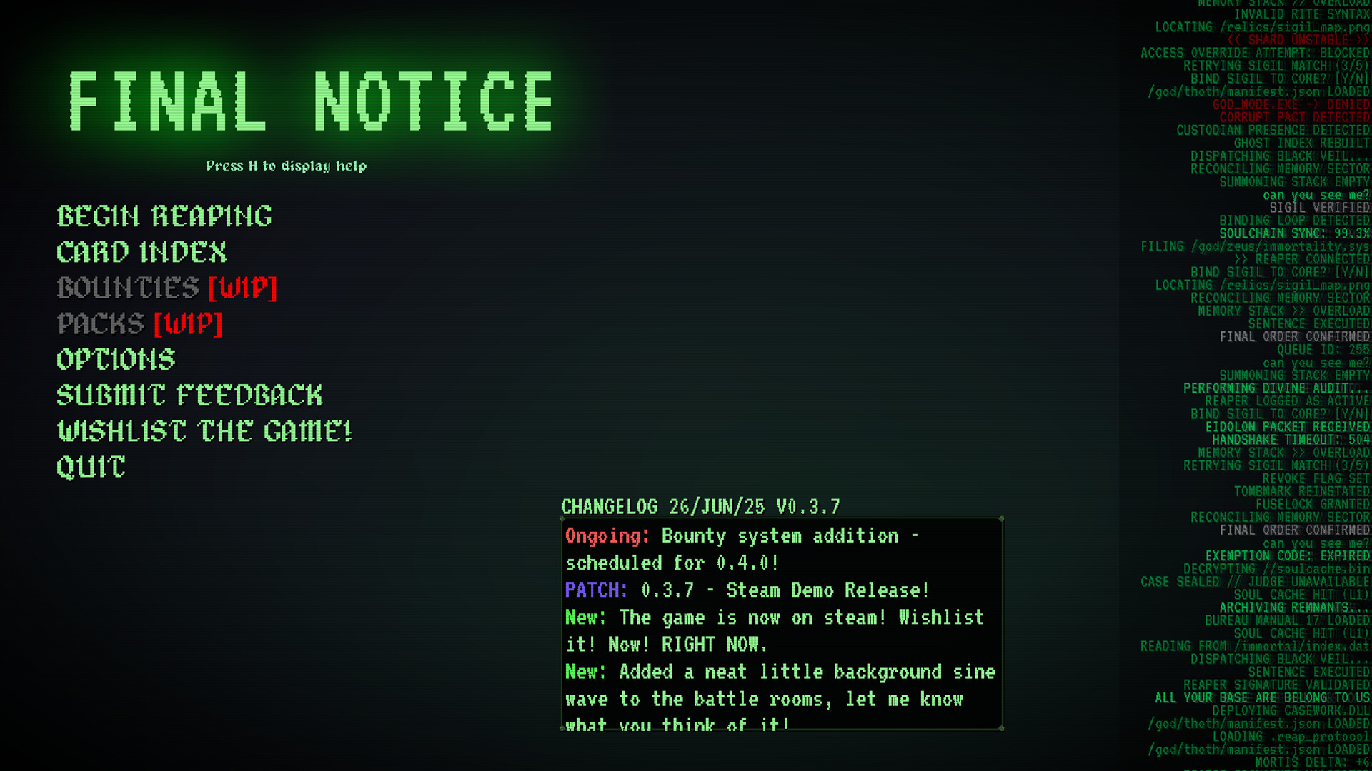 Final Notice