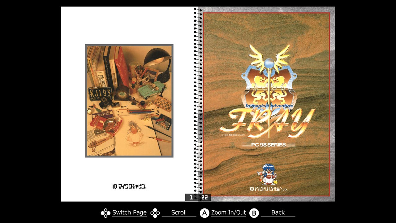 Eggconsole Fray PC-9801