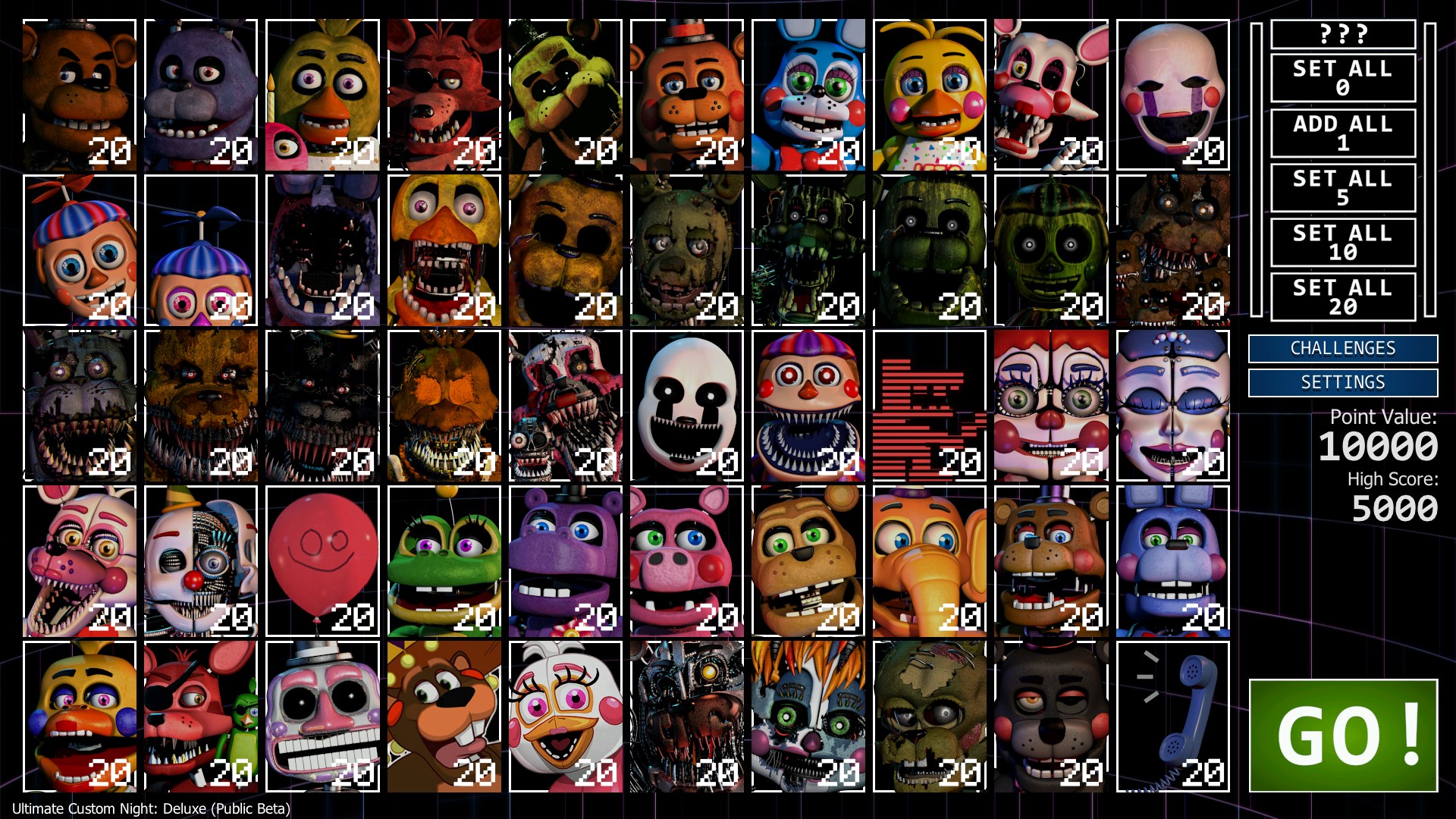 Ultimate Custom Night: Deluxe
