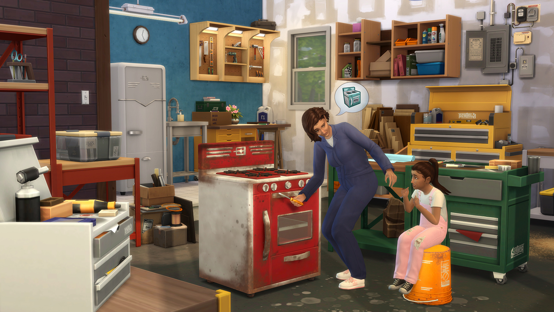 The Sims 4: Restoration Workshop Kit