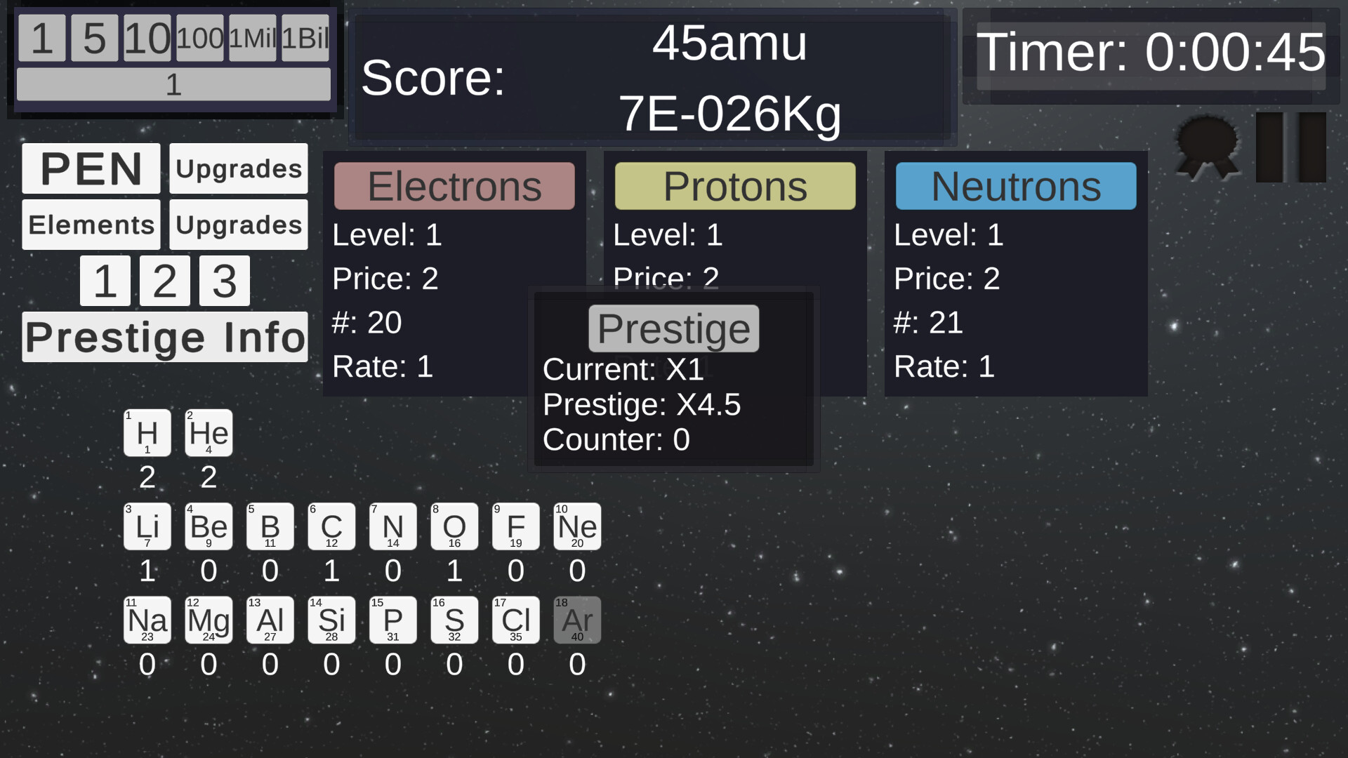 Idle Universe Creator