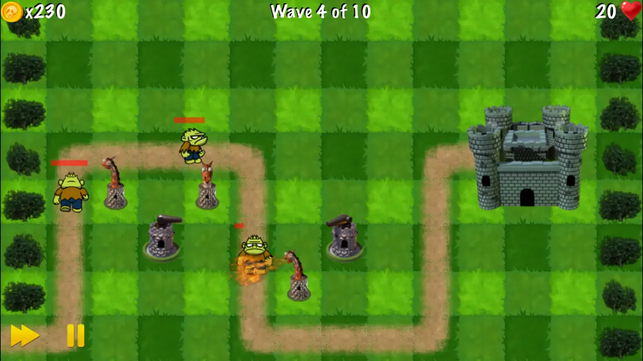 Zombie Tower Shooting Defense