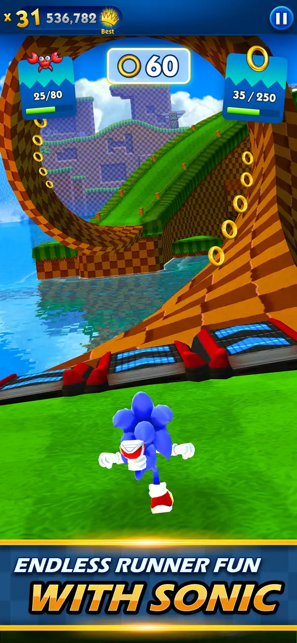 Sonic Dash: 3D Endless Runner