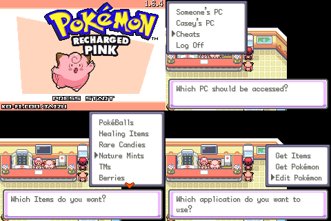 Pokémon Recharged Pink