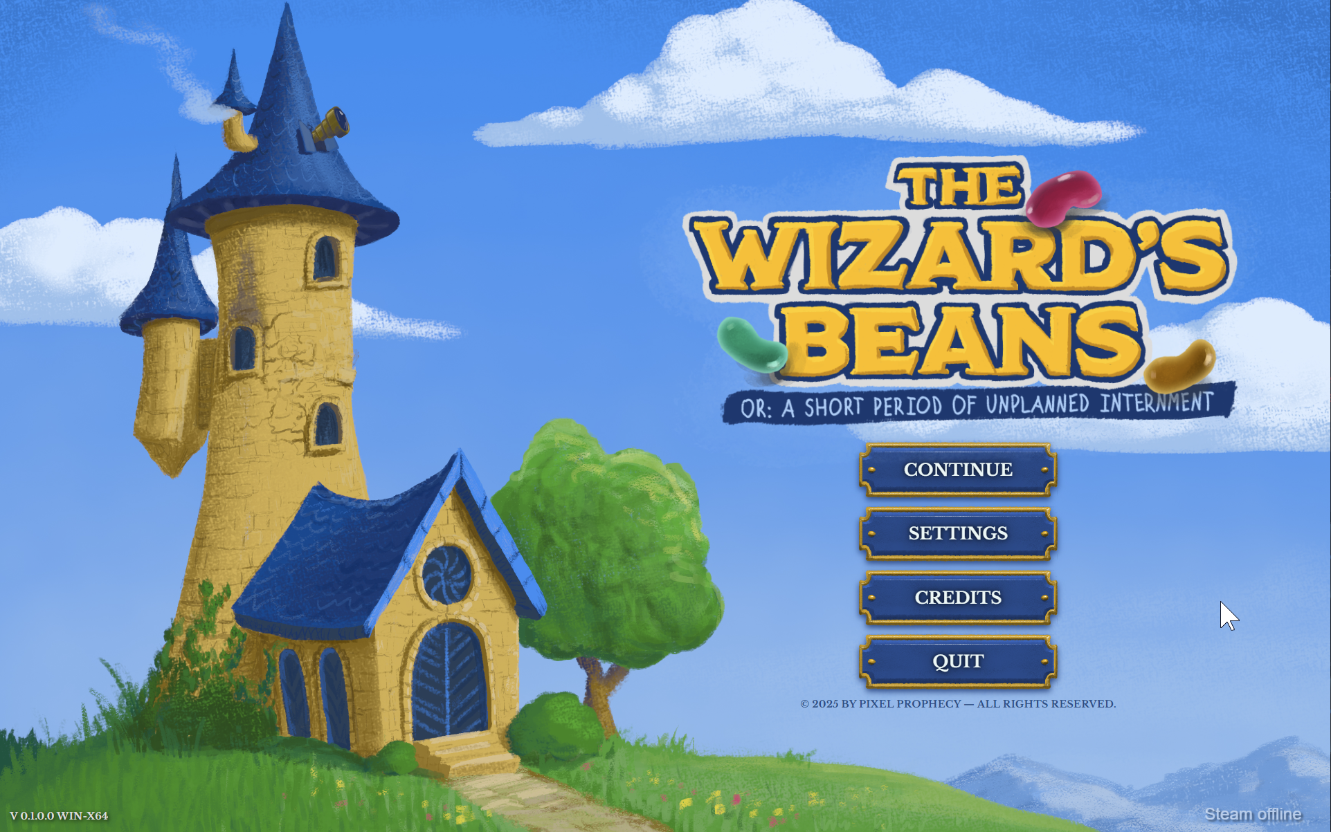 The Wizard’s Beans Or: A Short Period of Unplanned Internment