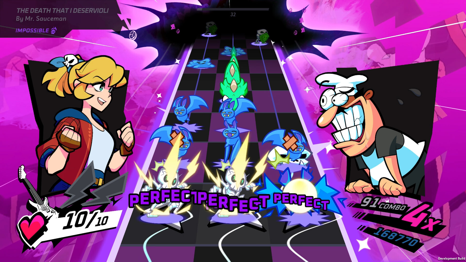 Rift of the NecroDancer: Pizza Tower – “The Death That I Deservioli”