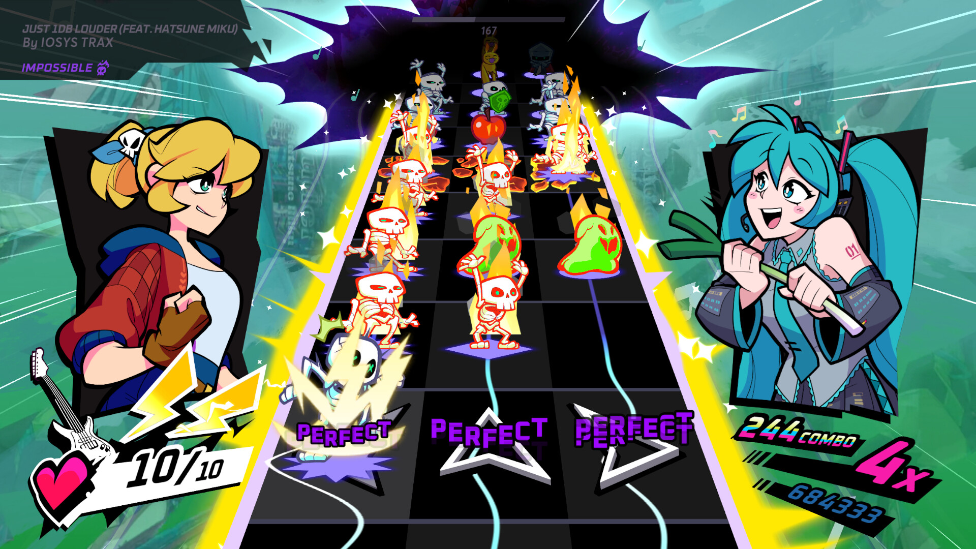 Rift of the NecroDancer: Hatsune Miku – “Just 1dB Louder”