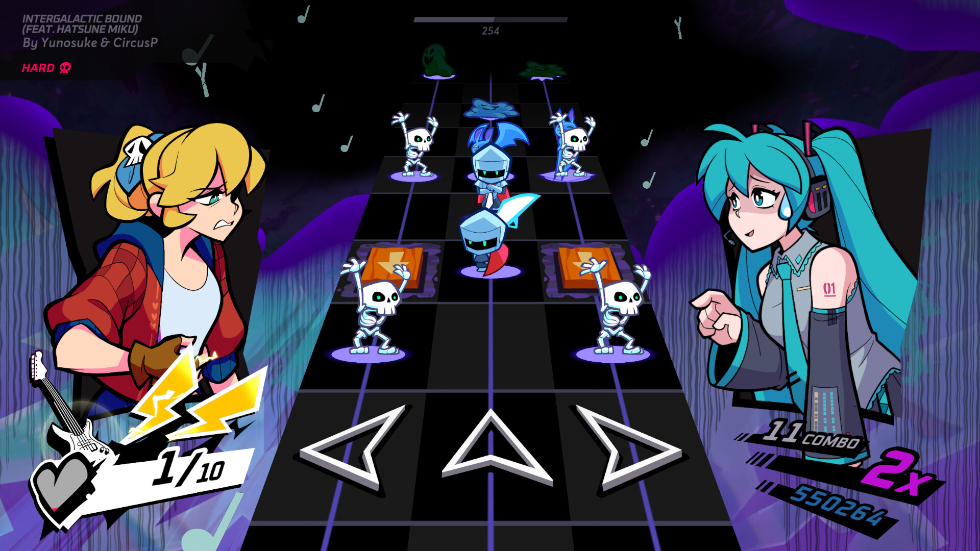 Rift of the NecroDancer: Hatsune Miku – “Intergalactic Bound”