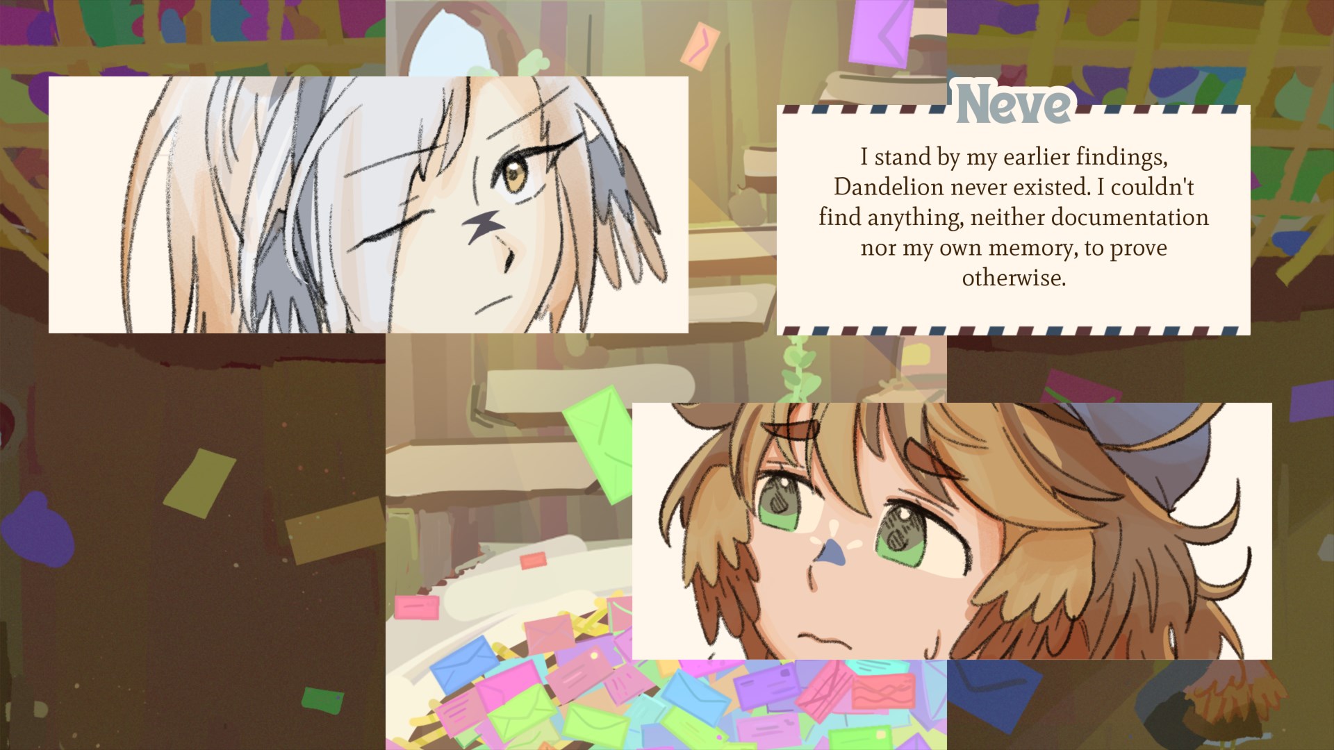 Upwards, Rain! The Post Office of Farewells