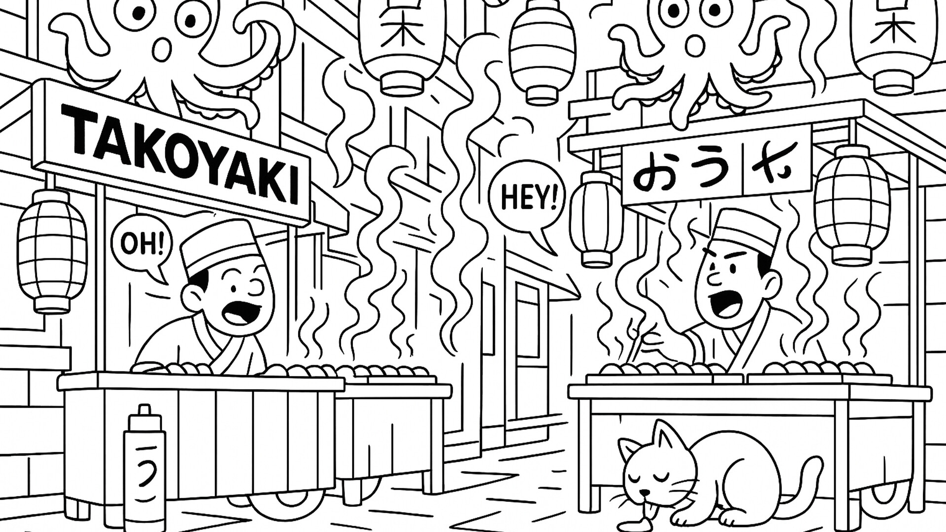 100 Cats Lost in Japan Find &amp; Color