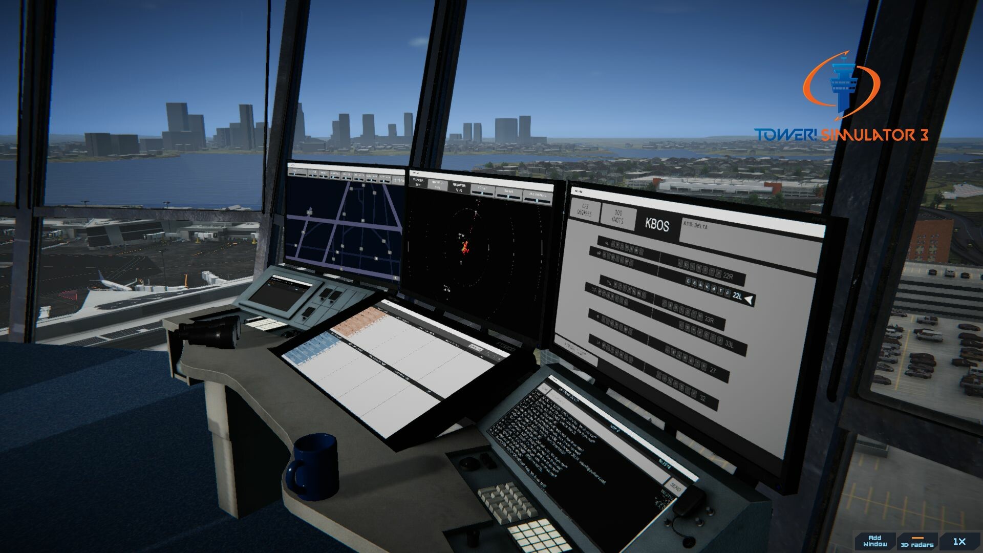 Tower! Simulator 3: KBOS Airport