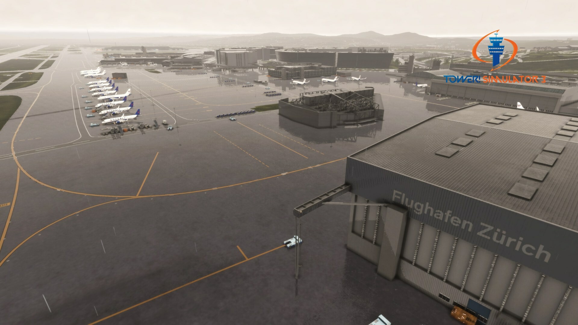 Tower! Simulator 3: LSZH Airport