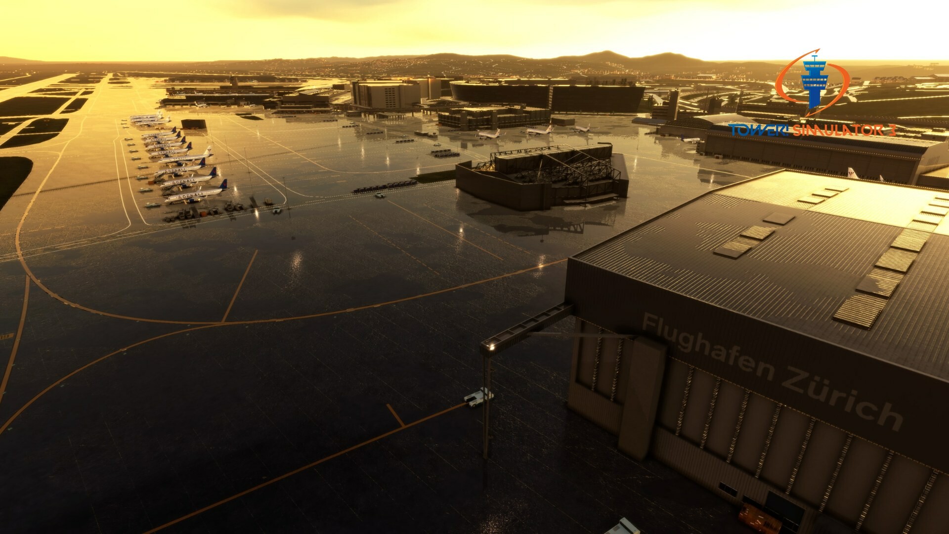 Tower! Simulator 3: LSZH Airport