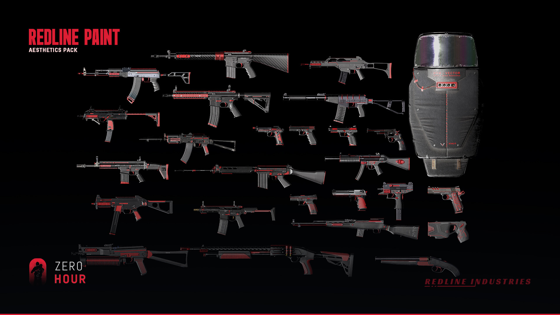 Zero Hour: Aesthetics Pack “Redline”