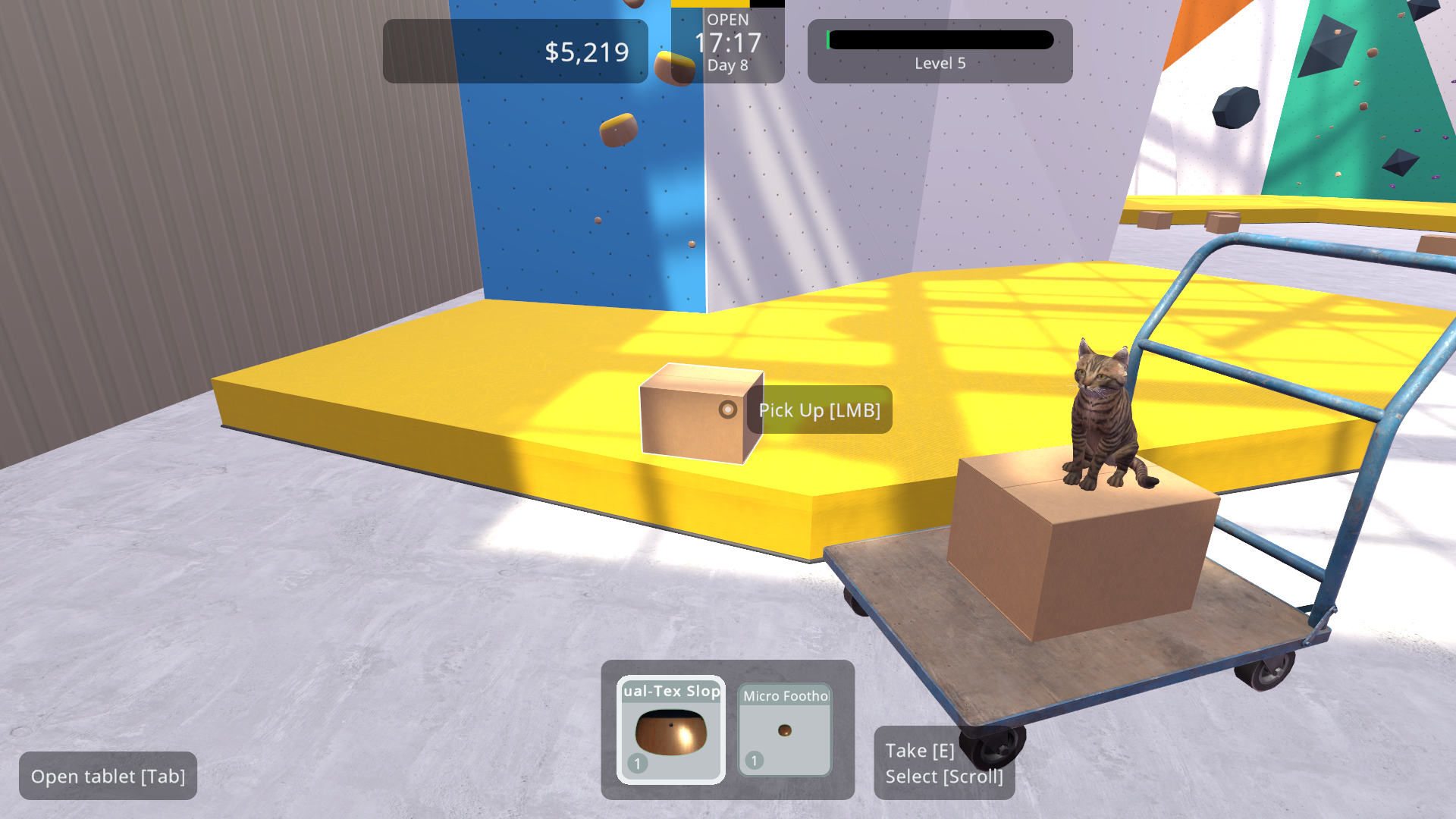 Climbing Gym Simulator