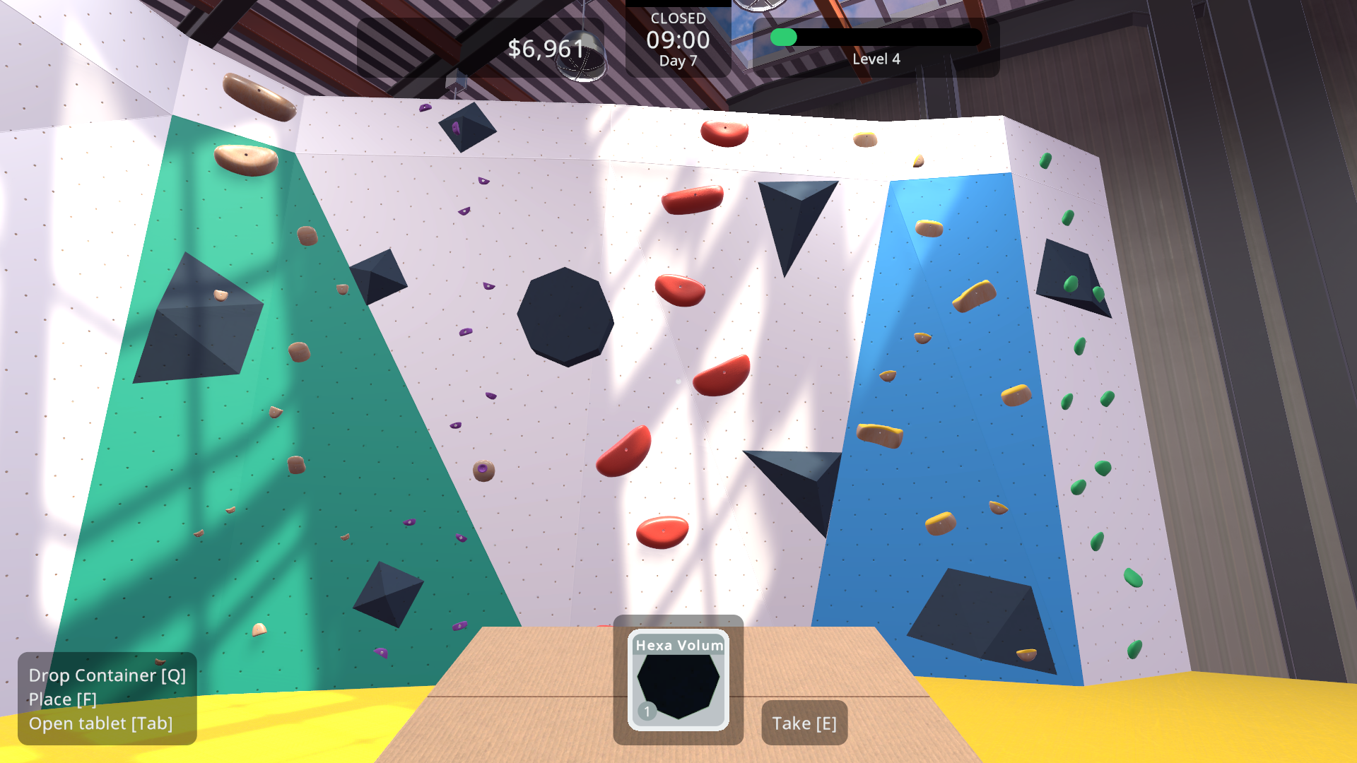 Climbing Gym Simulator