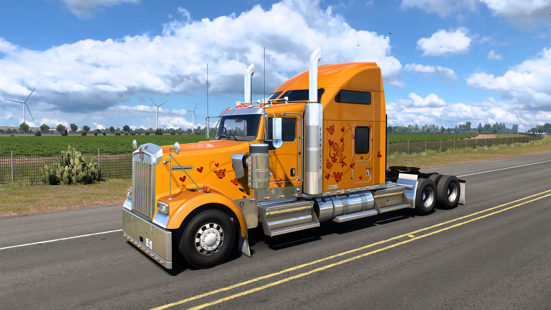 American Truck Simulator: Valentine’s Paint Jobs Pack