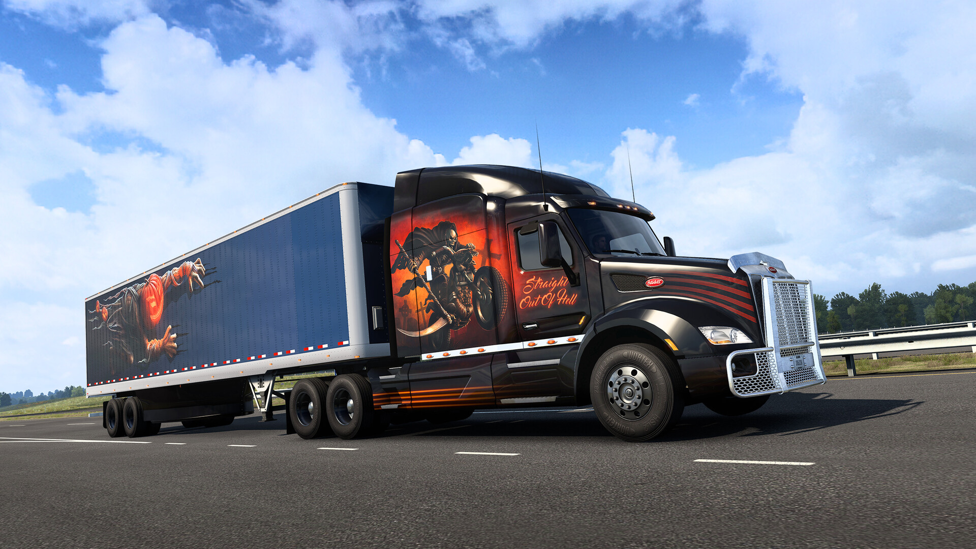 American Truck Simulator: Halloween Paint Jobs Pack