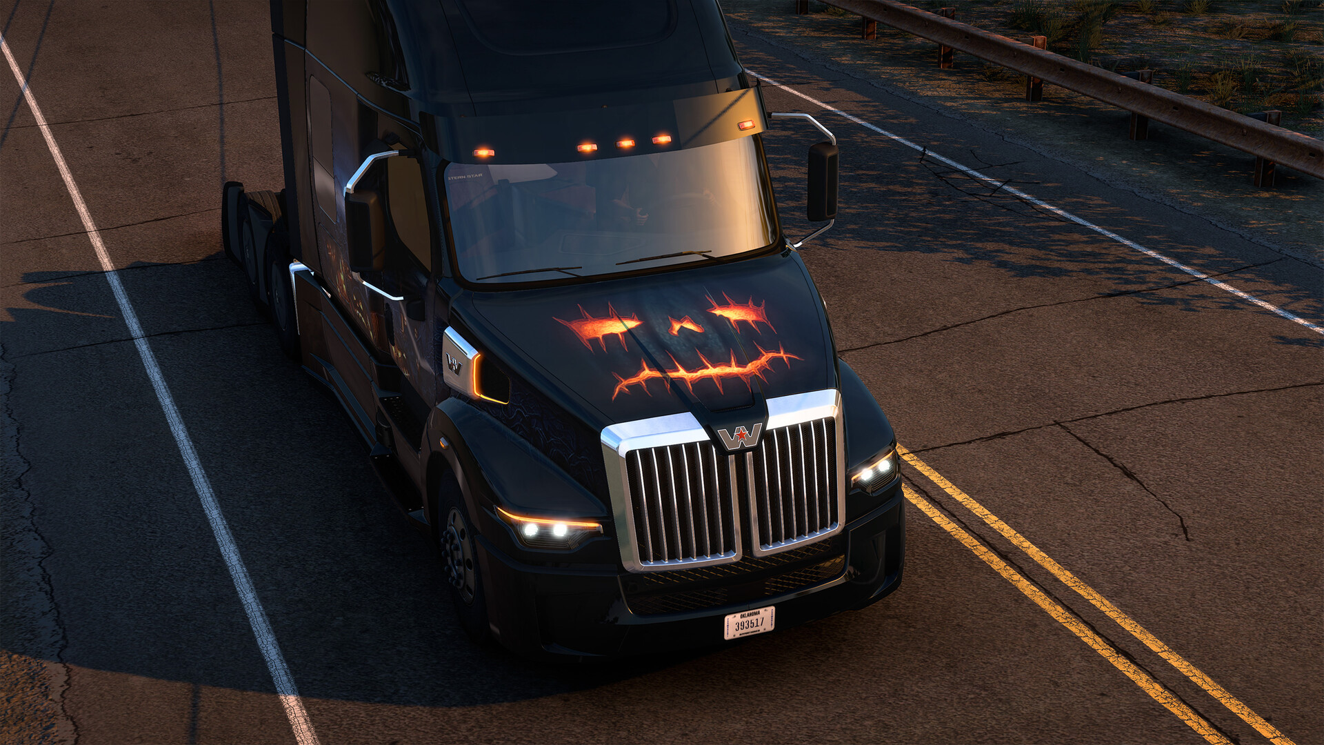 American Truck Simulator: Halloween Paint Jobs Pack