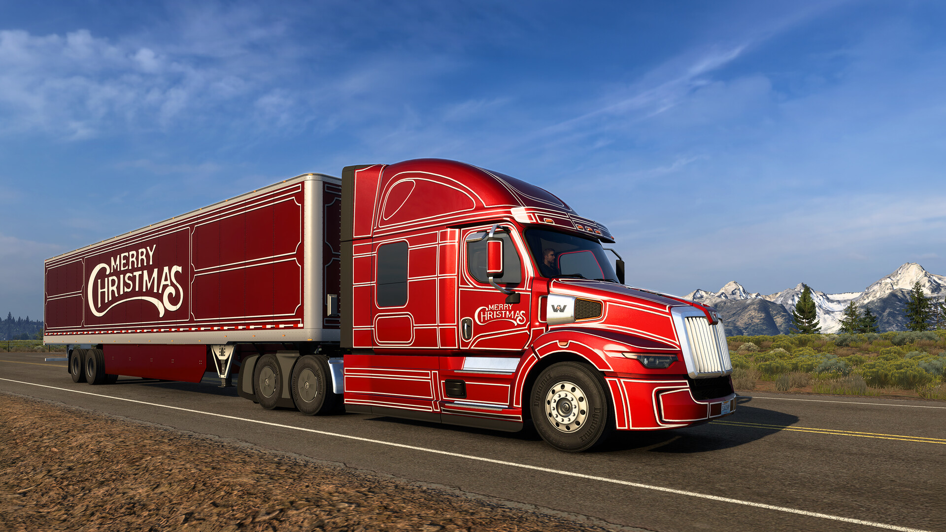 American Truck Simulator: Christmas Paint Jobs Pack