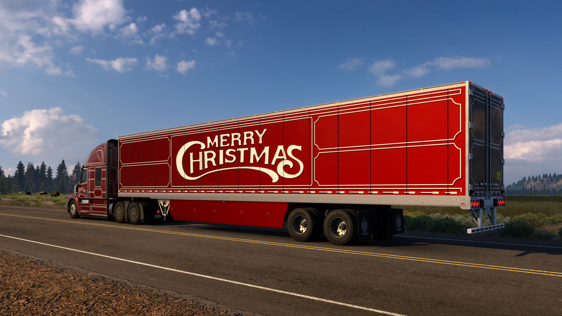 American Truck Simulator: Christmas Paint Jobs Pack
